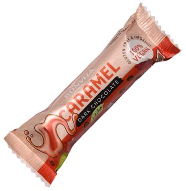 Bar med Karamel & mørkchokolade, Økologisk